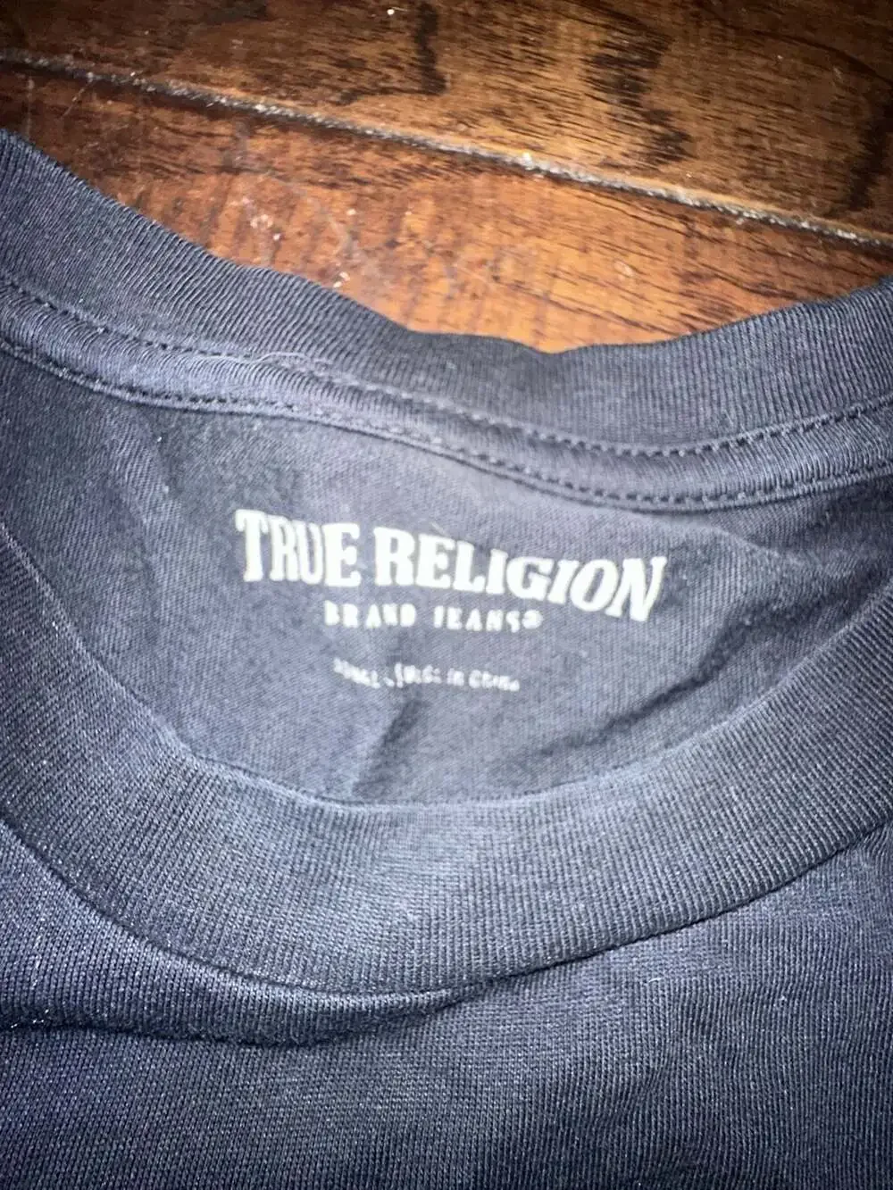 True Religion Horseshoe Logo Graphic T-Shirt Black Size XS